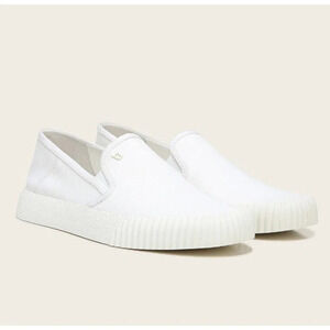 Veronica Beard Women Panelle Off White Slip-On Sneakers Size 8.5 NWT